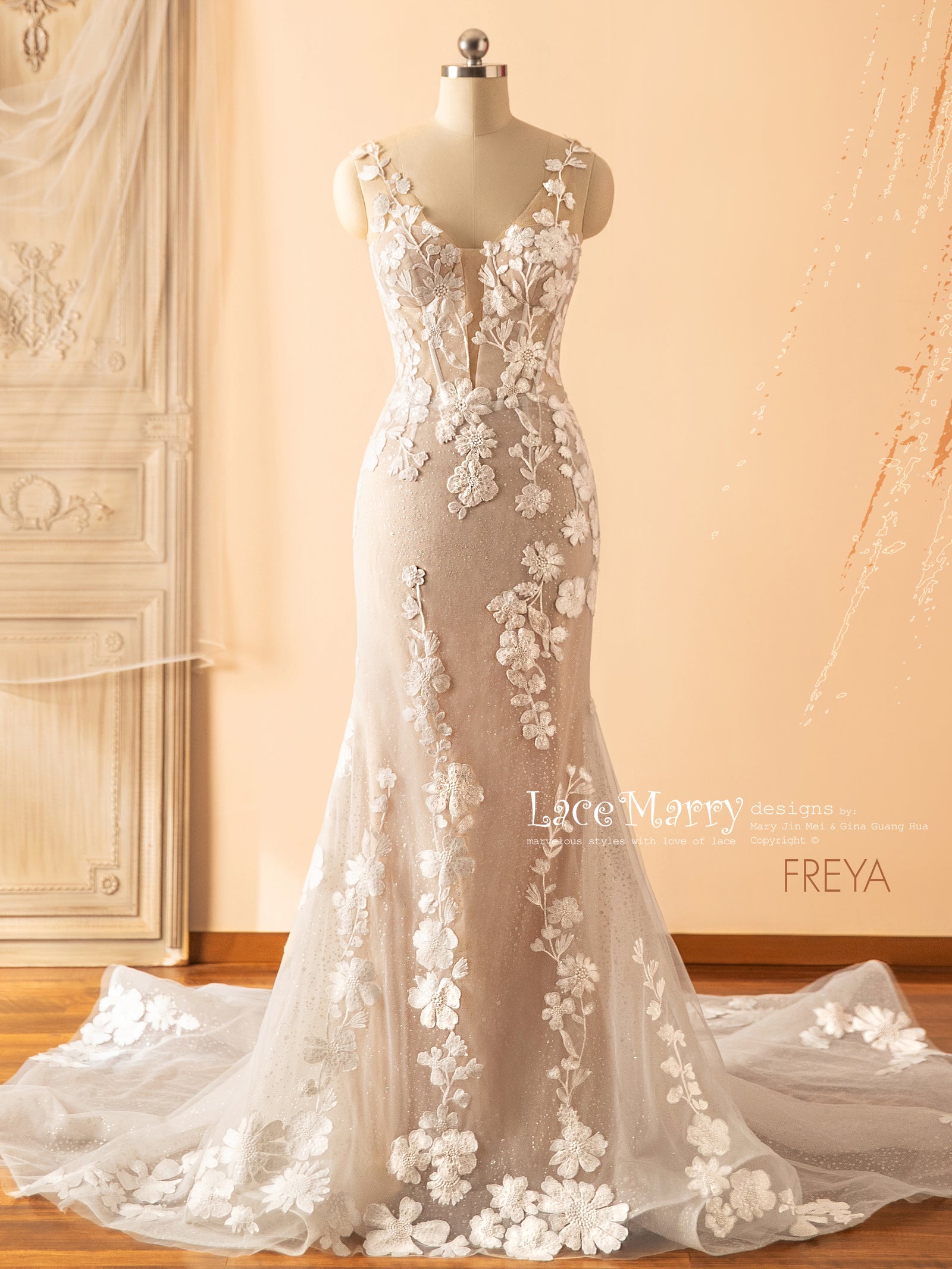 LaceMarry Handmade Wedding Dresses with Love of Lace