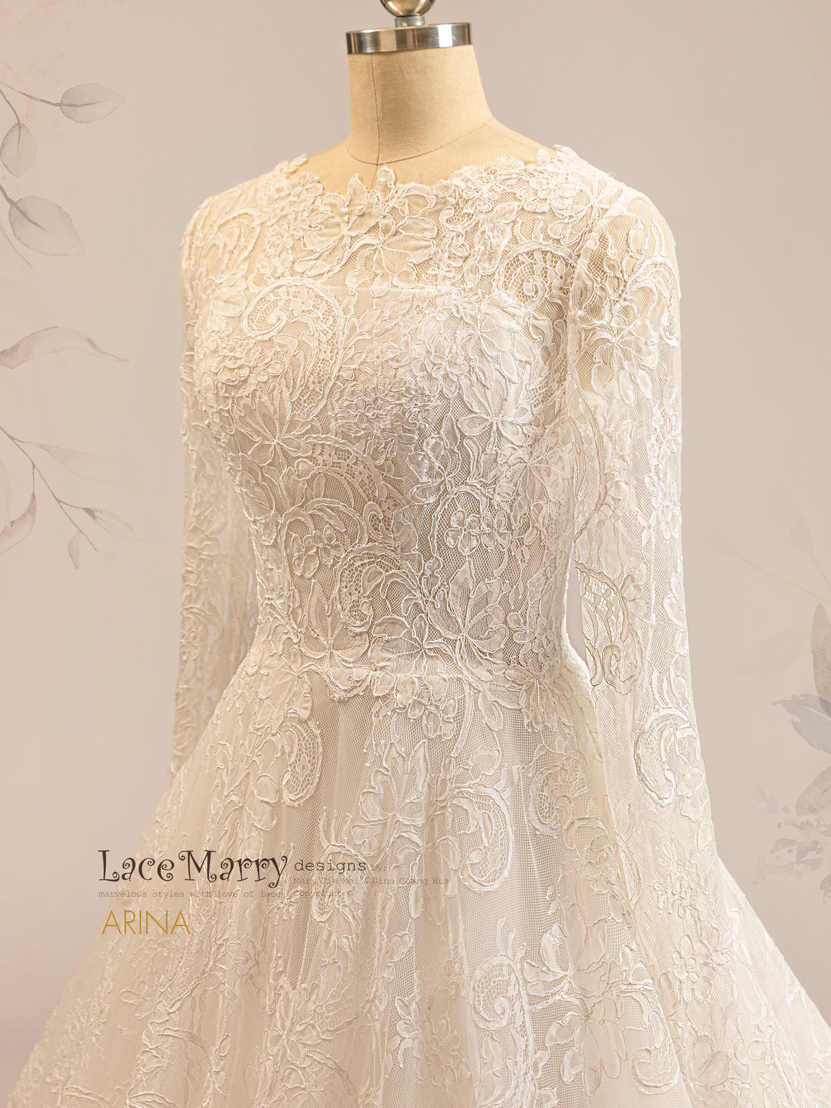 ARINA / Timeless A Line Wedding Dress