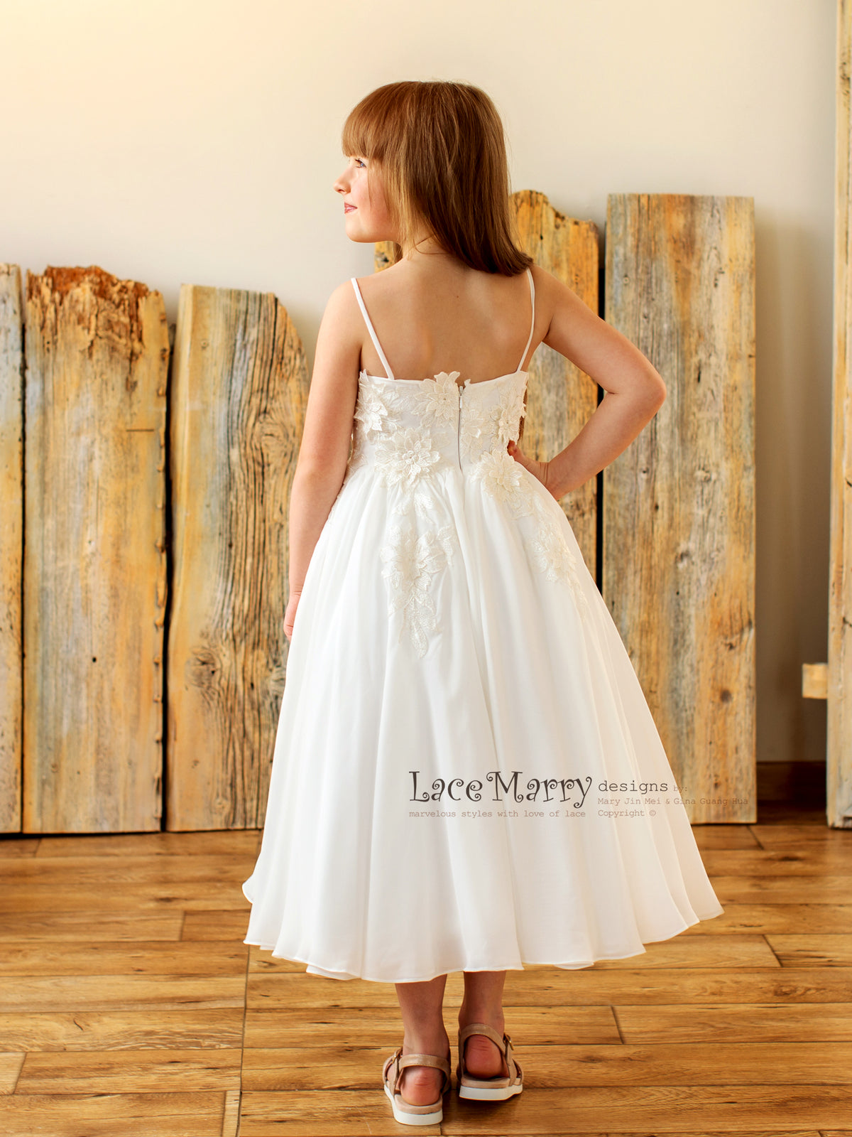 EMMA Sparkling A-line Wedding Dress in Blush -  Norway