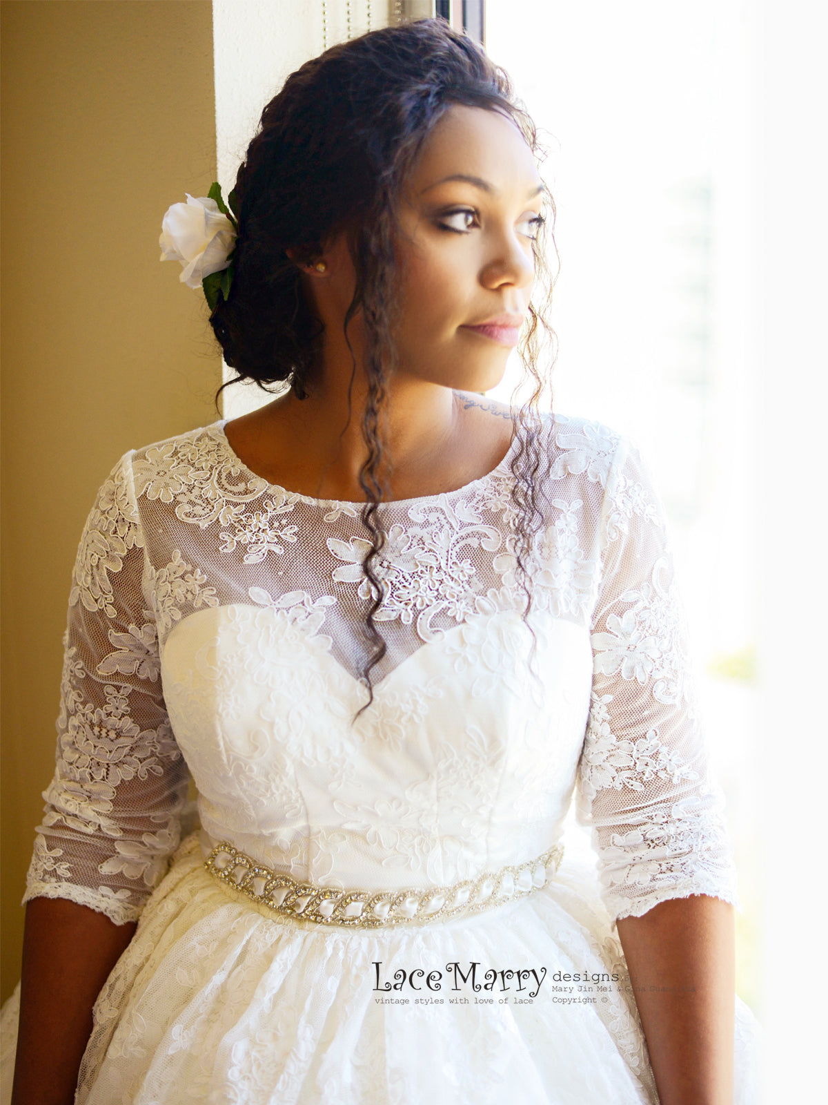 Vanessa Plus Size Soft Satin Bridesmaid Dresses with Sleeves