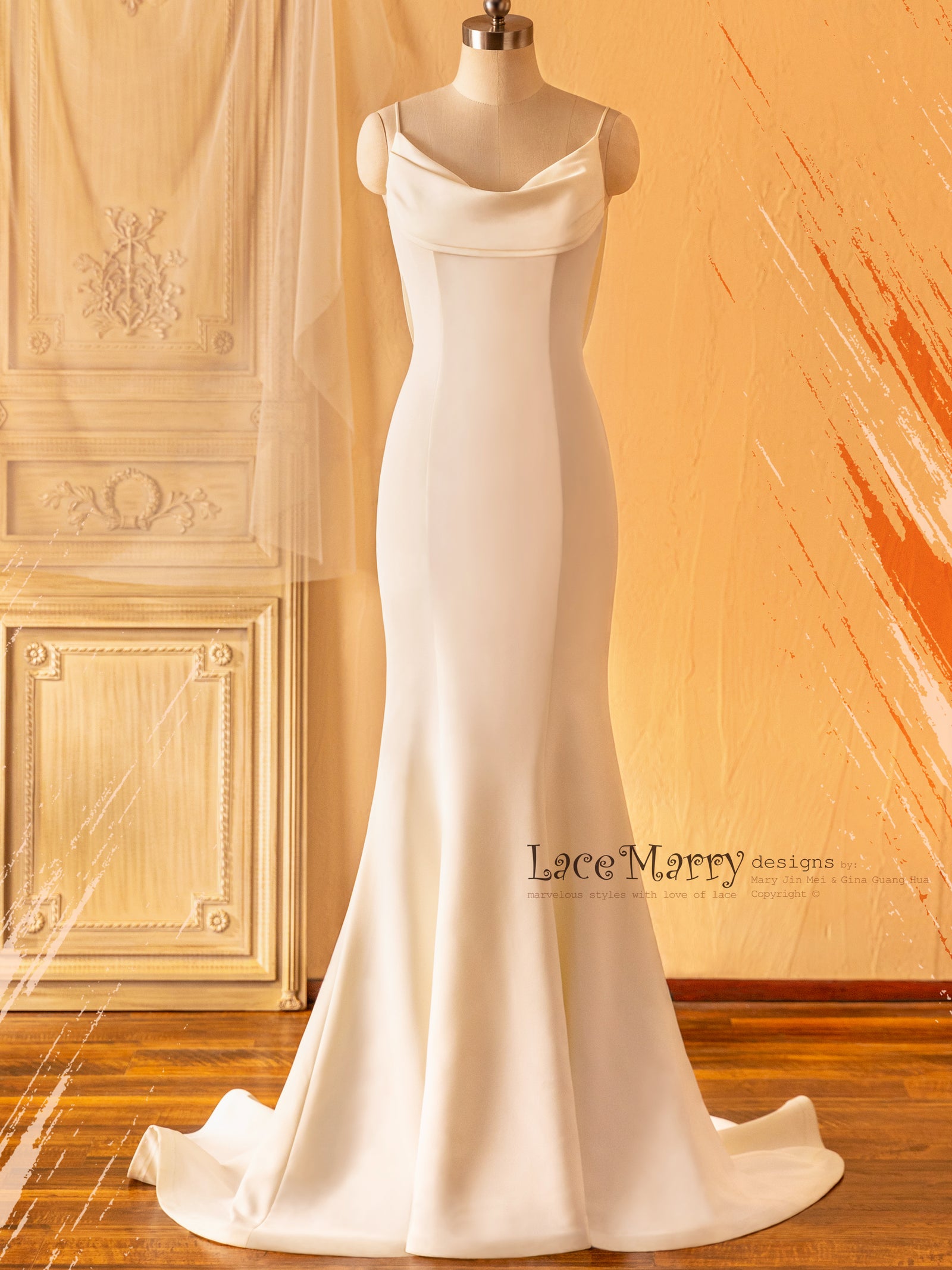 Fitted Wedding Dresses by LaceMarry