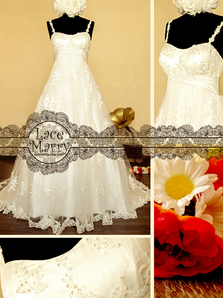 Empire Waist Wedding Dress